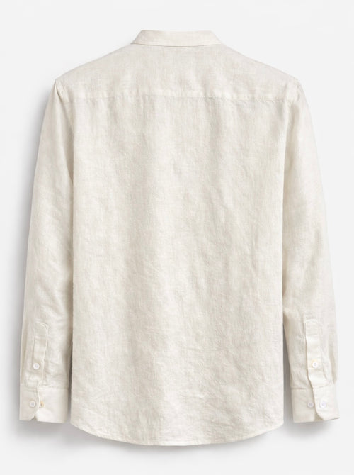 Chemise Col Classique Écru